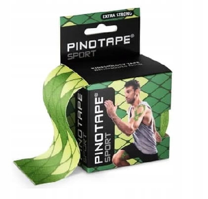 

Taśma kinesio 5cm x 5m Pinotape Sport tejp wąż