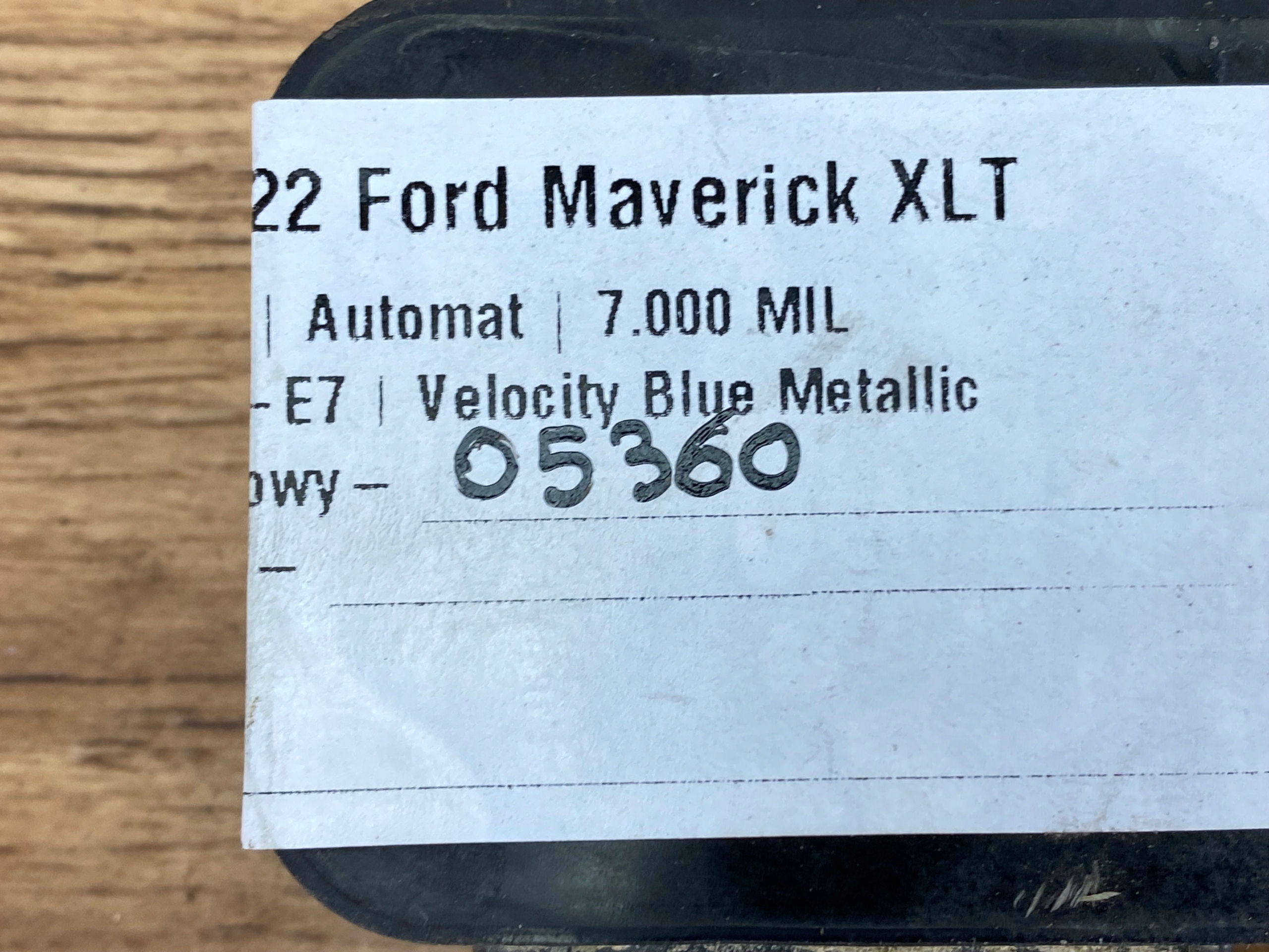 Relais pompy Carburant Ford Maverick 2022+ USA
