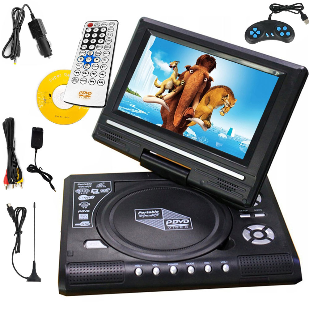 Přenosný DVD Přehrávač 78 Palců Hd Tv Tenký S Herními Funkcemi A Rádiem