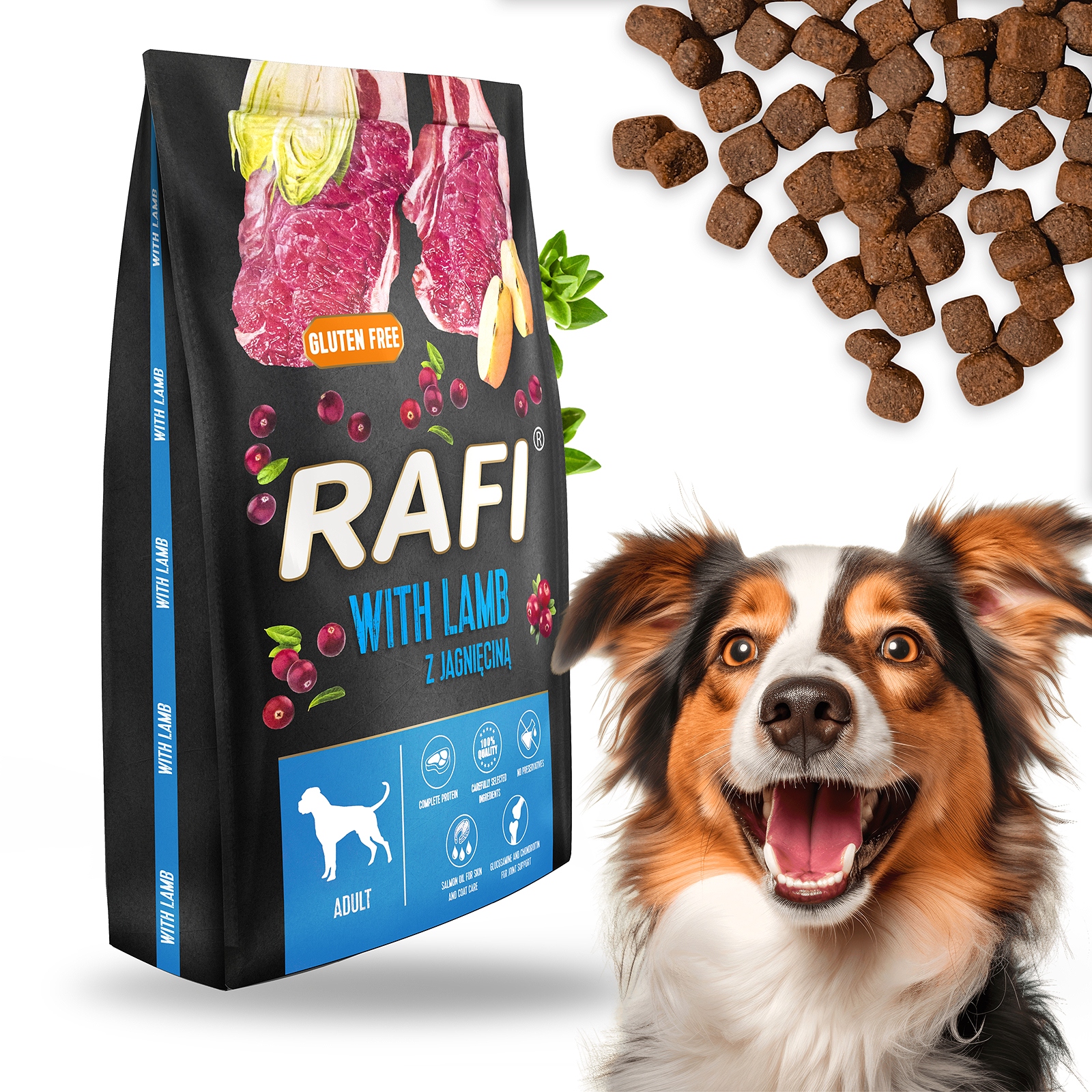 Rafi Adult Lamb 10kg z Jagnięcina karma dla psa