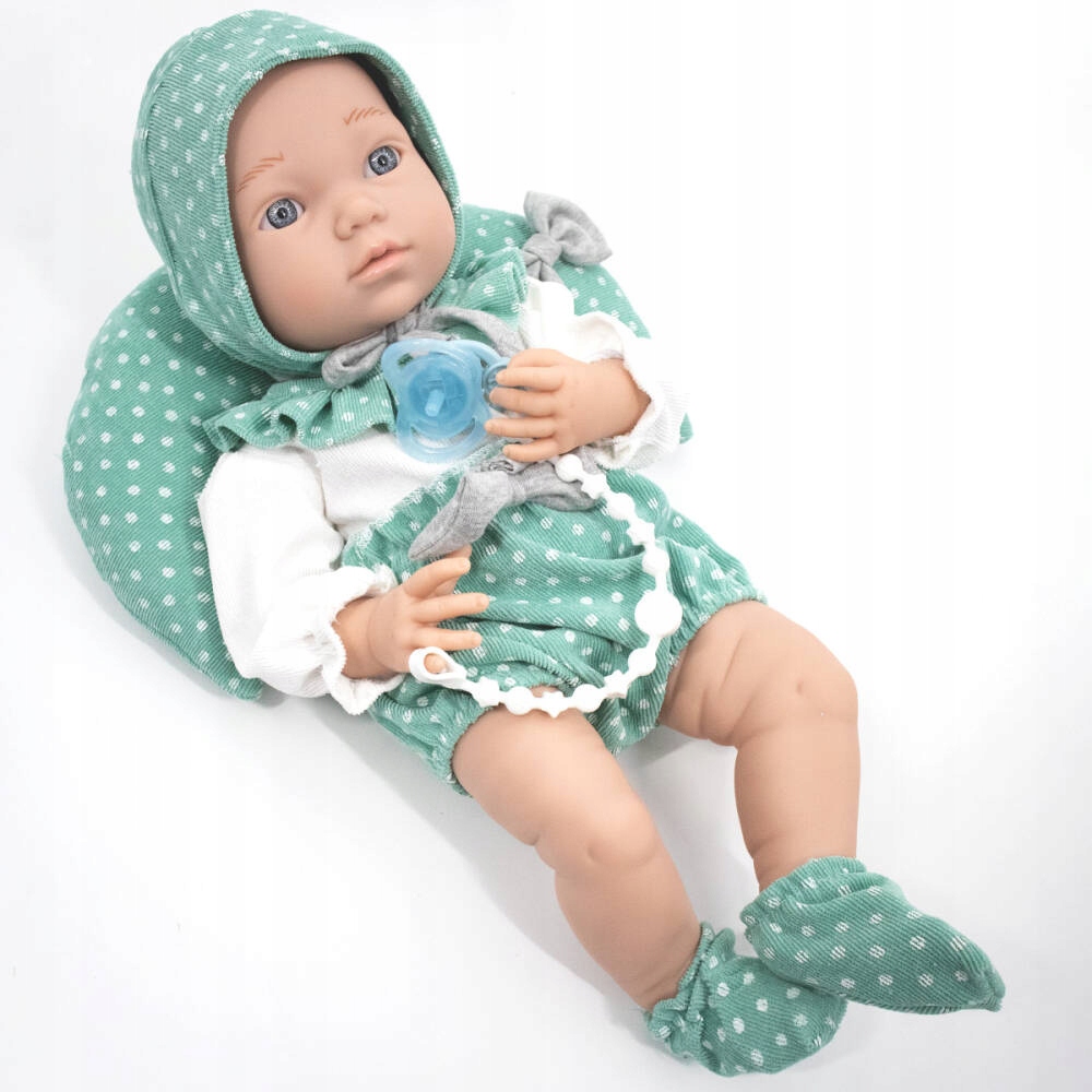 Lalka bobas duża jak żywa z akcesoriami