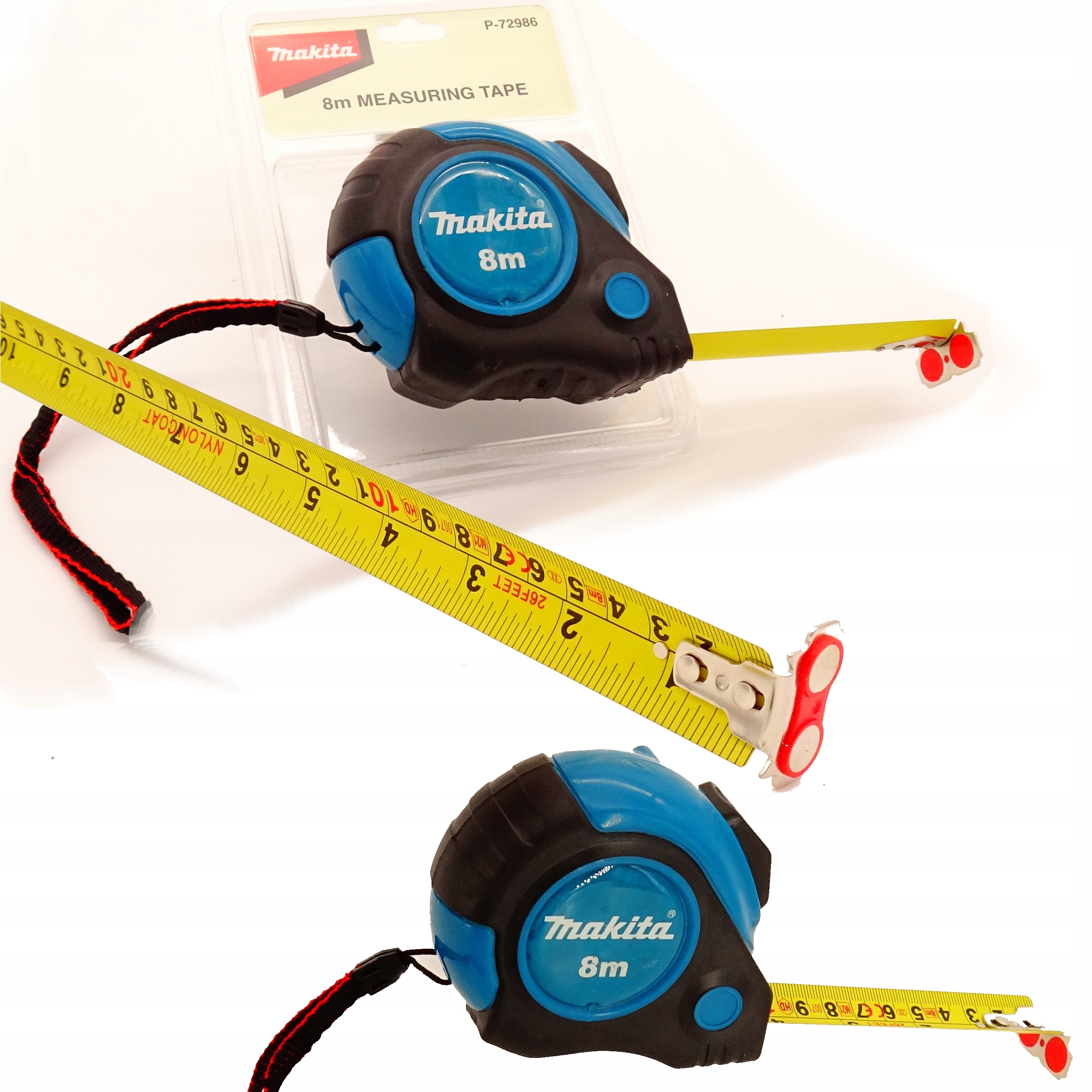 

Makita taśma 8m zwijana miarka magnetyczna P-72986