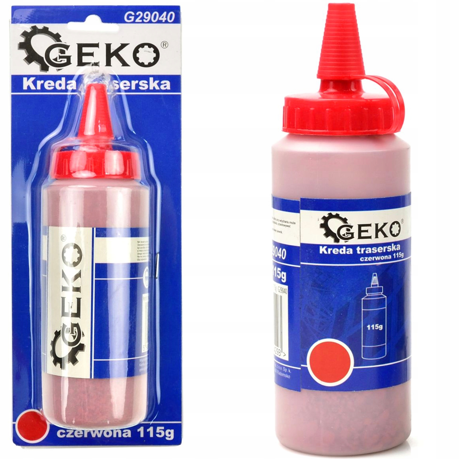 

Kreda Traserska Czerwona Do Trasowania 115g
