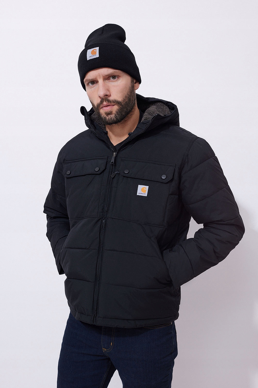 Péřová bunda Carhartt Montana Black