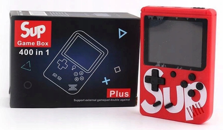 MINI KONSOLA  PRZENOŚNA RETRO GAMEBOY PEGASUS 400 GIER 5 KOLORÓW