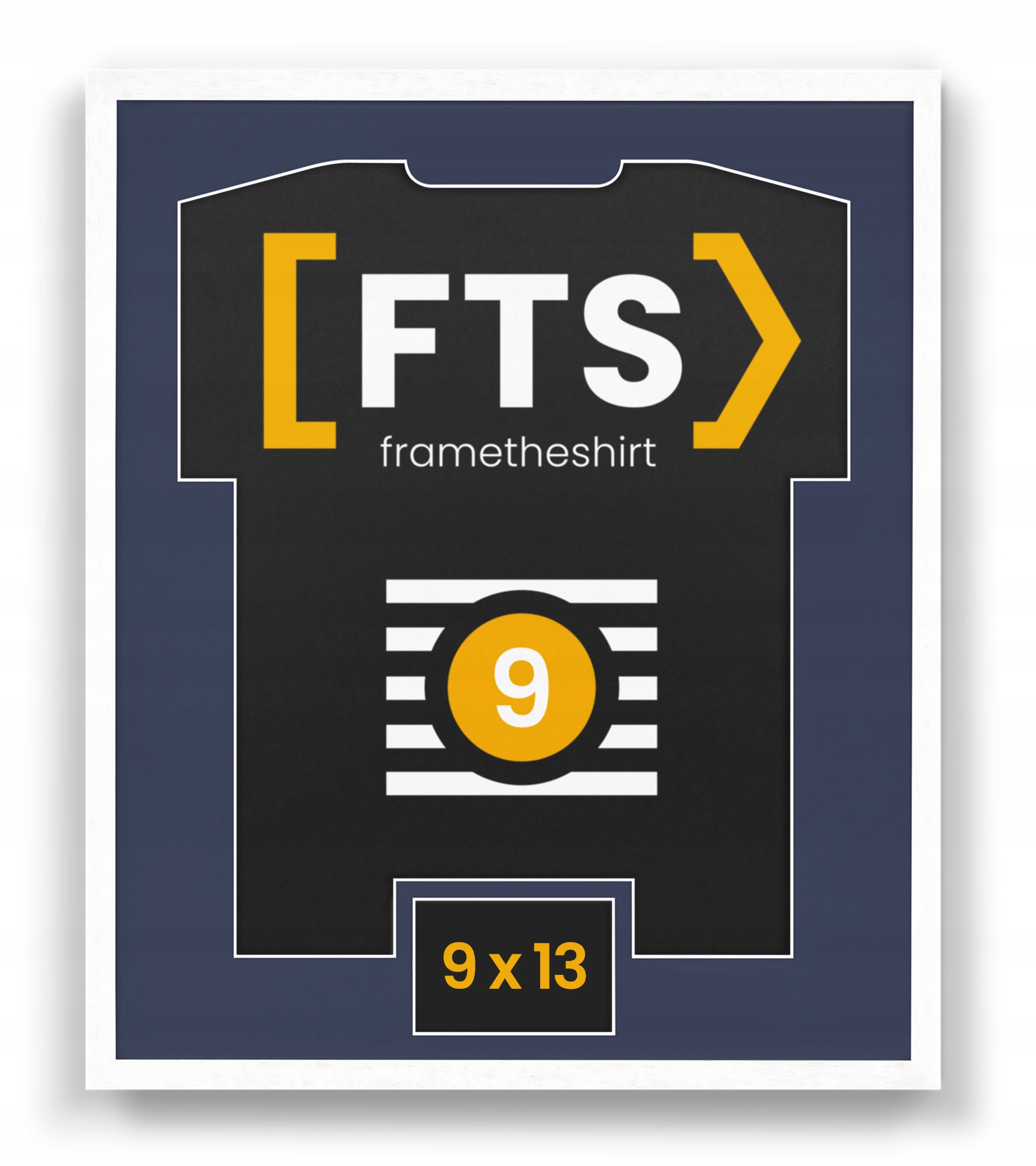 Antirám na sportovní tričko s oknem – dárek, suvenýr ze zápasu