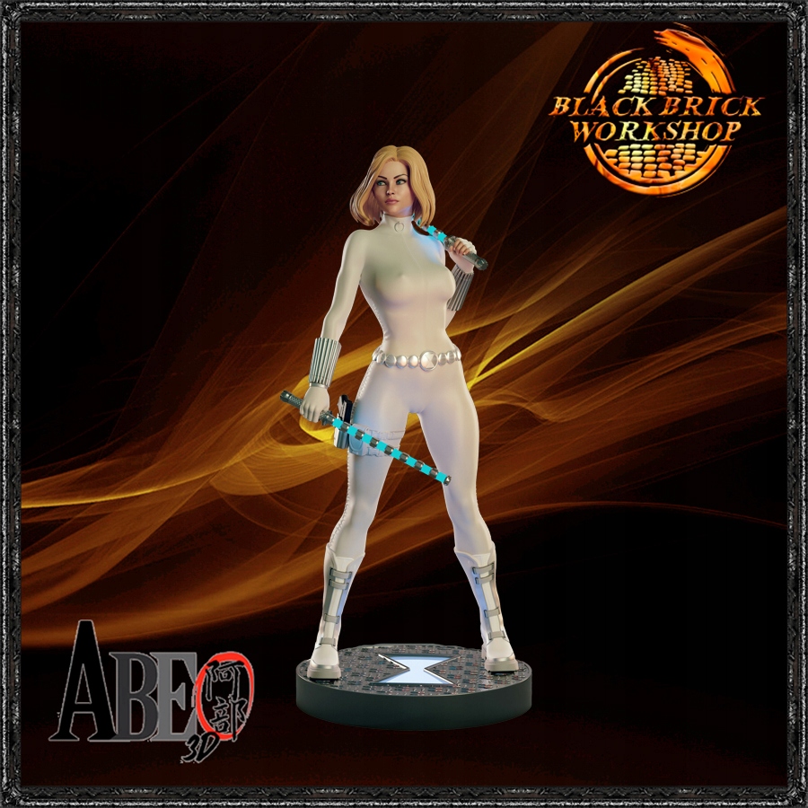 White Widow Unpainted Abe 3D 1/24 (75mm) Měřítko (sfw) 3D Tisk