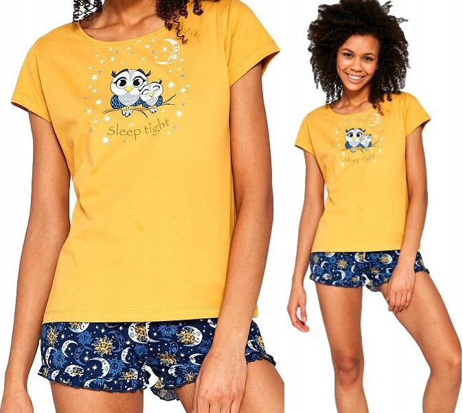 

Piżama damska Sowy Cornette 520/195 Owls roz.XL