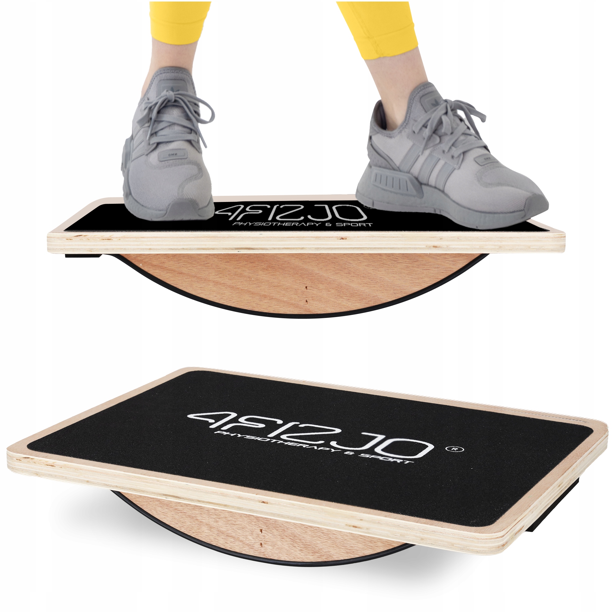 БАЛАНСОВІСНА ПЛАТФОРМА БАЛАНСОВІСНИЙ ТРЕНАЖЕР ДЕРЕВ'ЯНА ПРЯМОКУТНА БАЛАНСОВІСНА ДОШКА