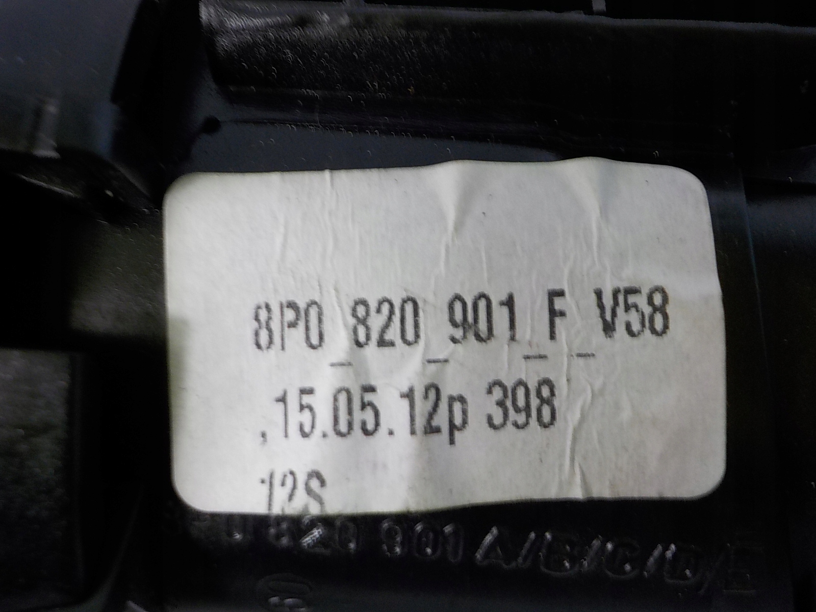 AUDI A3 II 8P LIFT FL grid air conditioning devices
