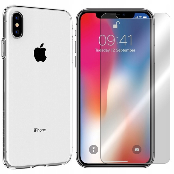 

Etui Do Iphone X Spigen Liquid Crystal + Szkło