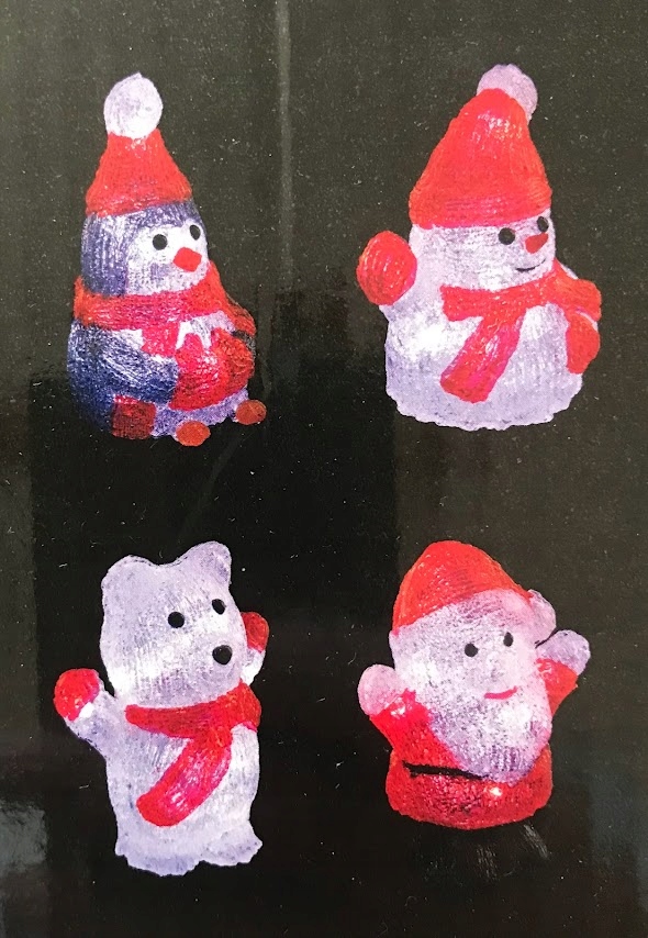 Figurka świąteczna z oświetleniem LED COLD WHITE Rodzaj inny