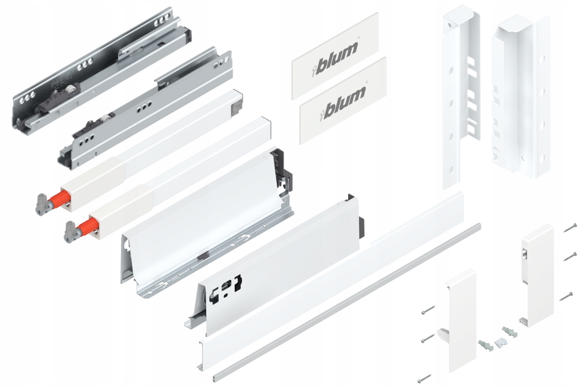 Blum Tandembox 300 Šuplík , vnitřní střední, C, bílá