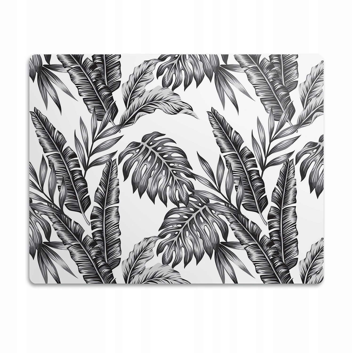 Pro kočky podložka pod záchod Tropické listy 90x60 cm