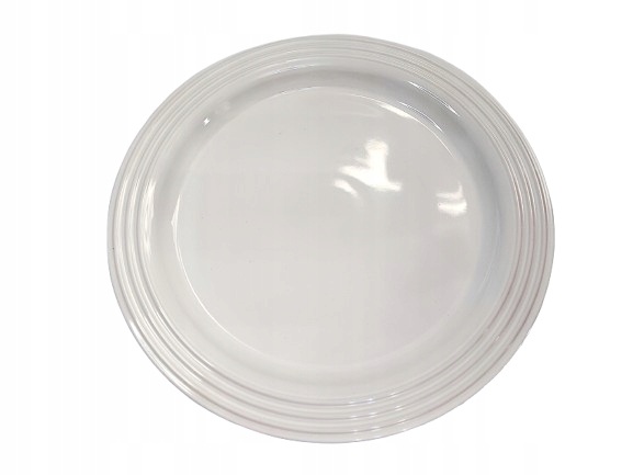 Le Creuset Obedový tanier biely 27 cm sada 4 ks