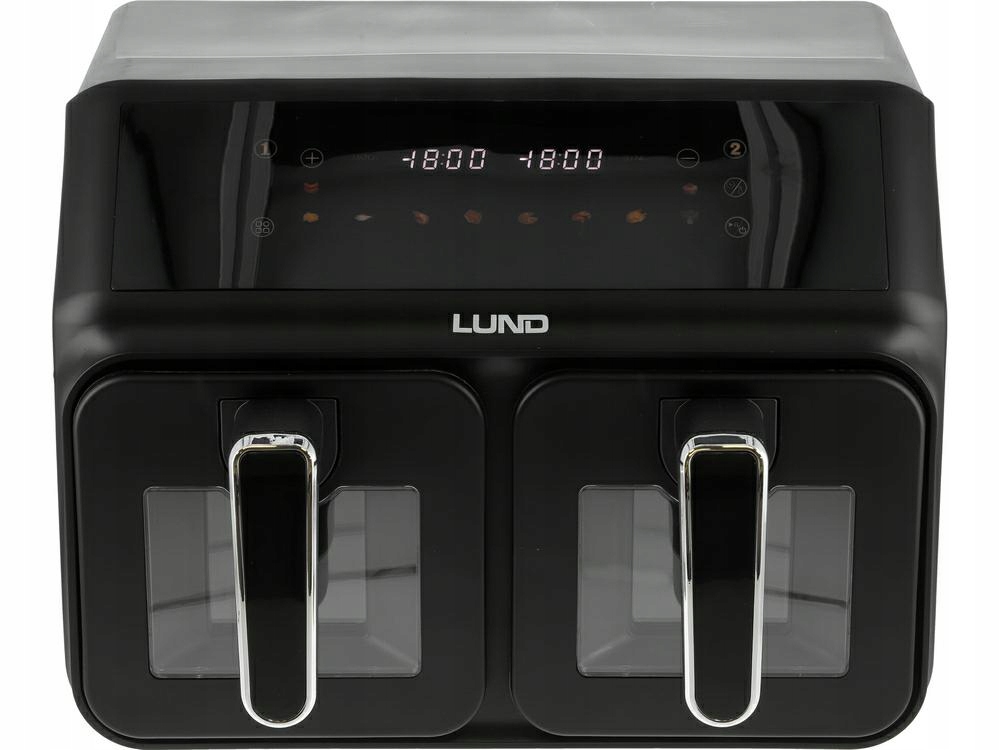 Lund Beztuková Fritéza 2200W 4L+4L Čierna T67563