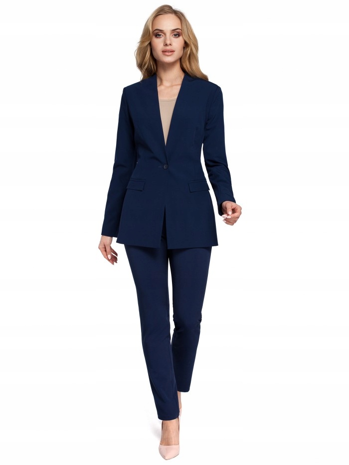 

Eu XL M304 Stylowy elegancki żakiet zapinany - gra