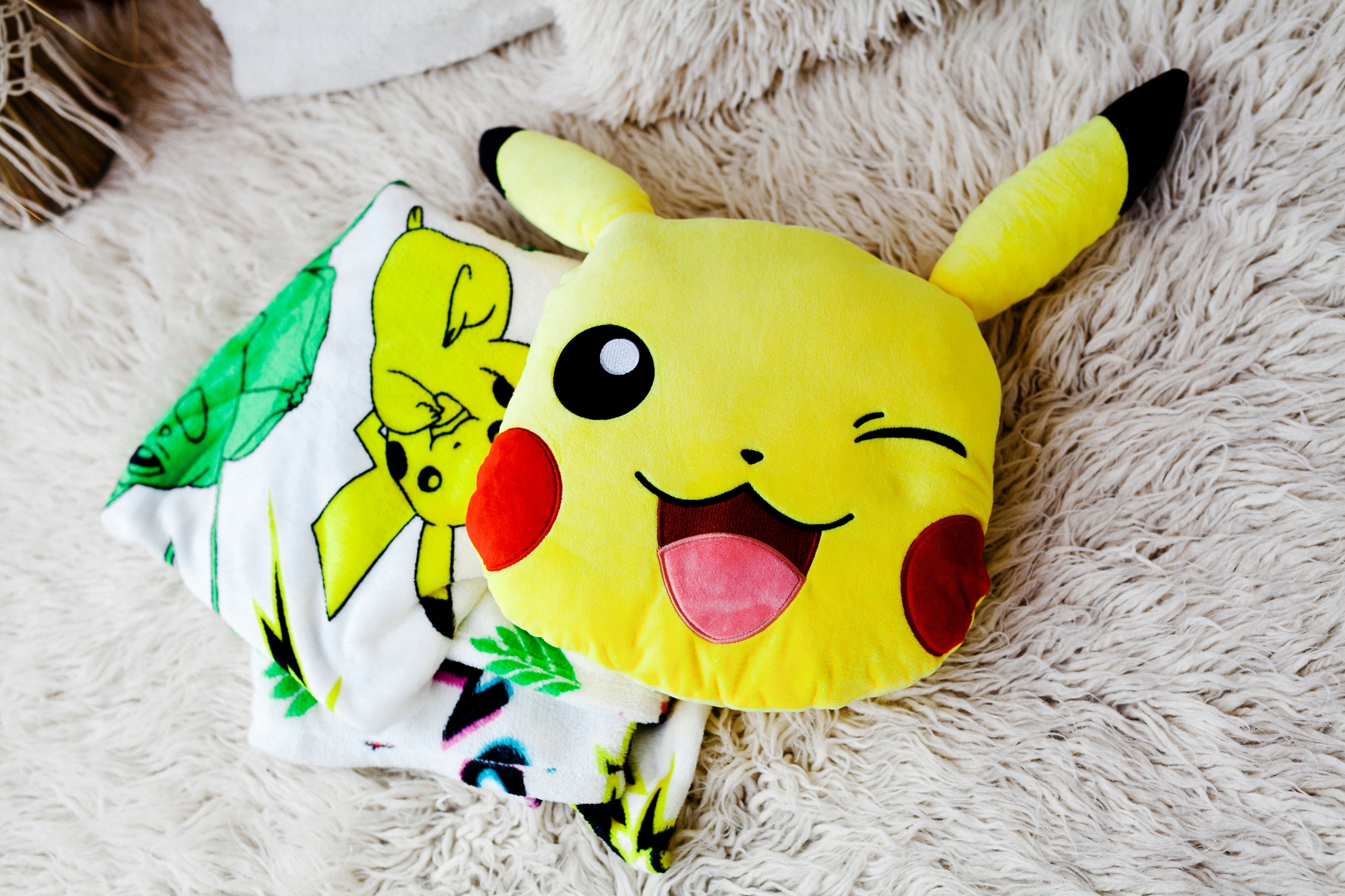 Poduszka Głowa Pikachu Pokemon Marka inna