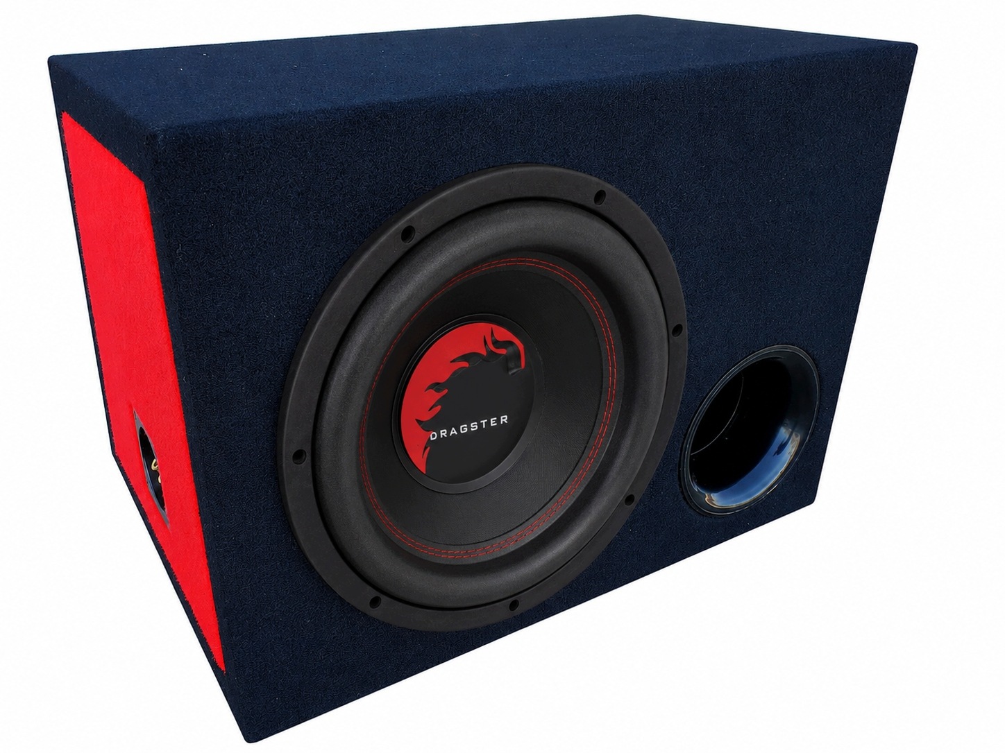 Subwoofer Dragster Audio DWP-12 D2 basreflexový 30cm 700W Rms 1400W 2x2Ohm