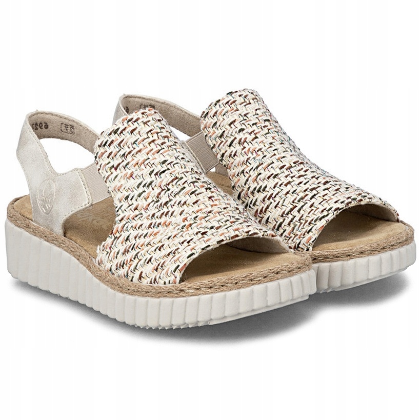 Dámské sandály Rieker 69276-60 Beige béžové německé Vel. 38