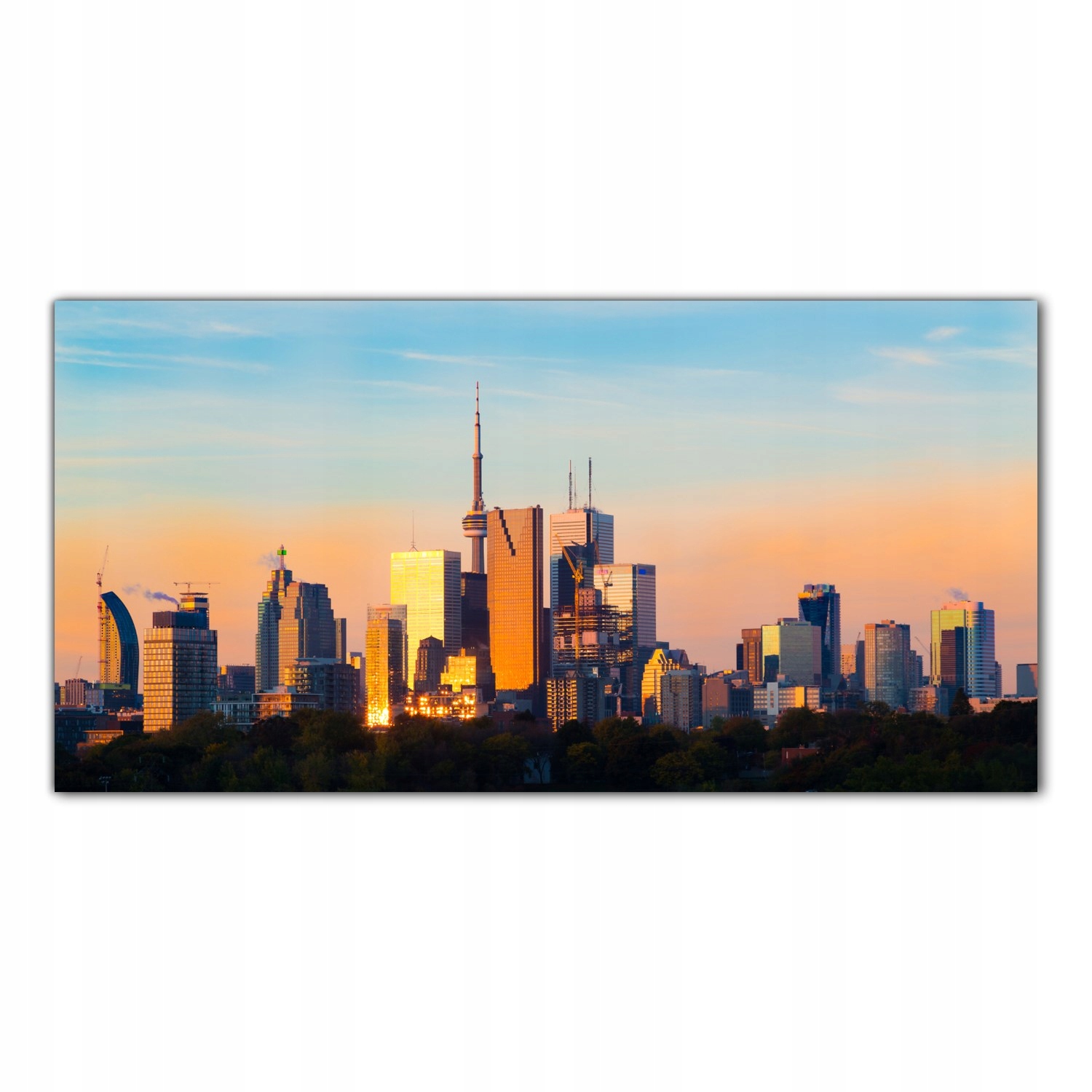 

Obraz na szkle Foto Toronto Zachód Słońca 140x70