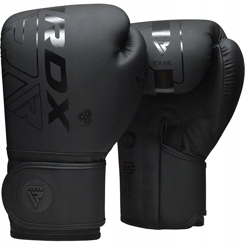 Rdx Boxerské tréninkové rukavice F6 Kara černé 12 oz