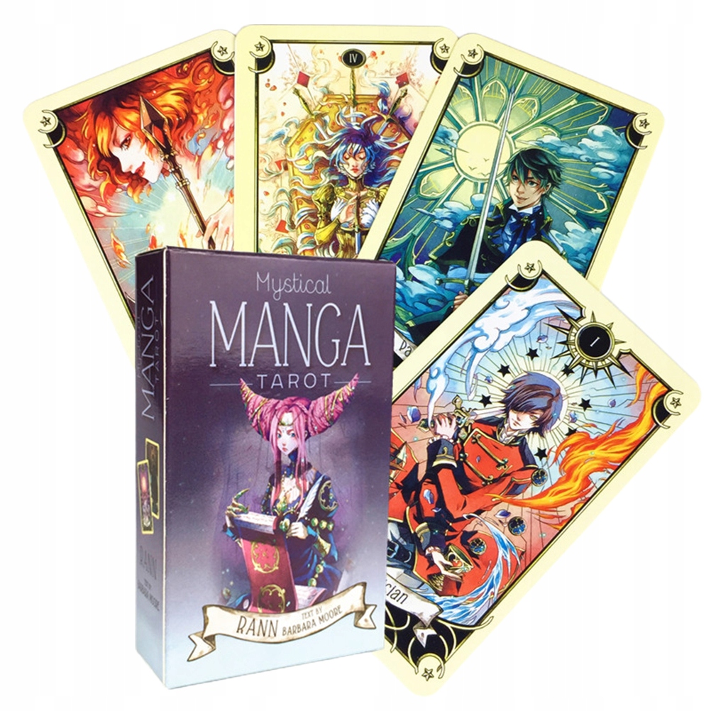 Zestaw 78 Kart Klasycznych Tarot Tarota Angielsk