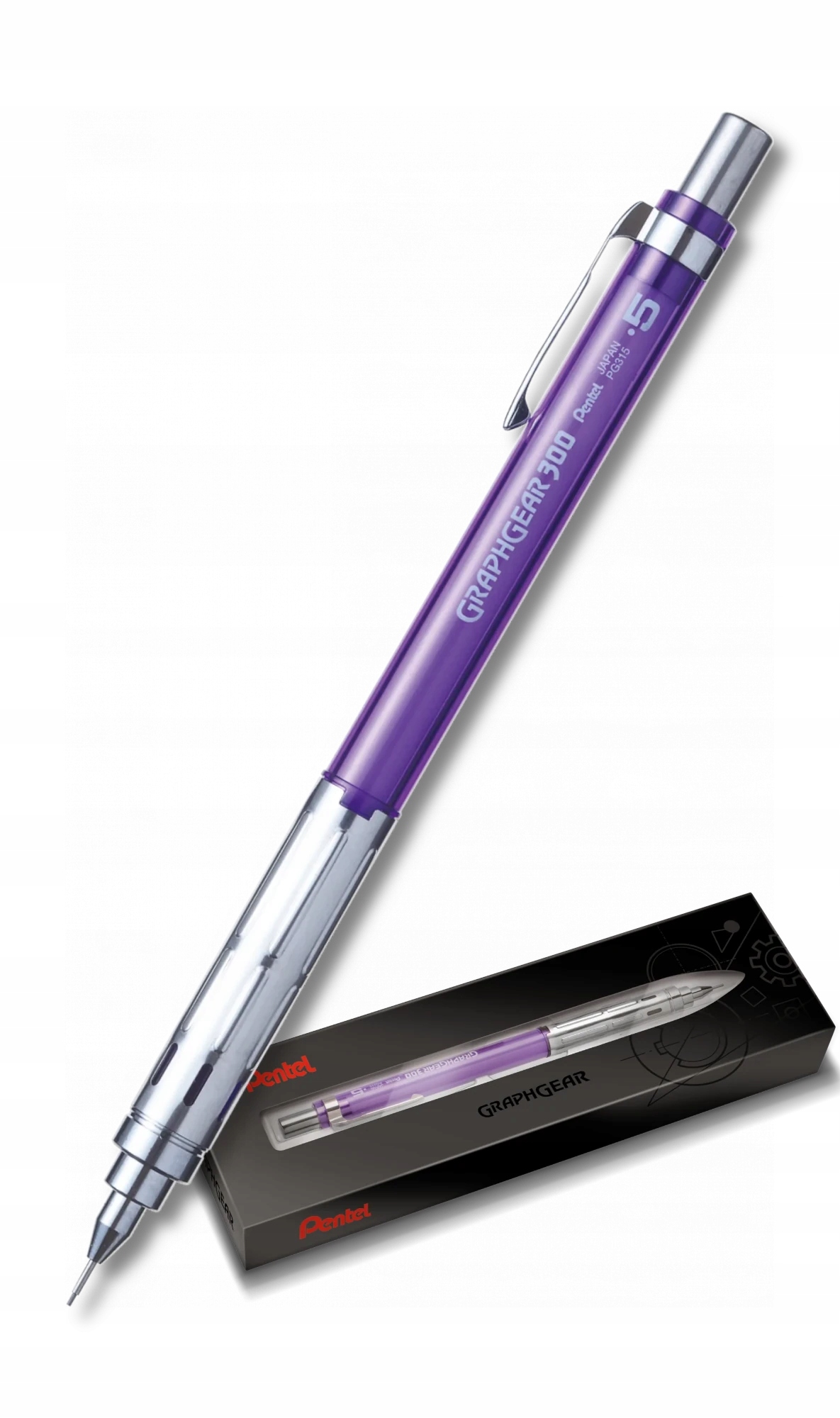 

Ołówek automatyczny Pentel GraphGear 300 0,5