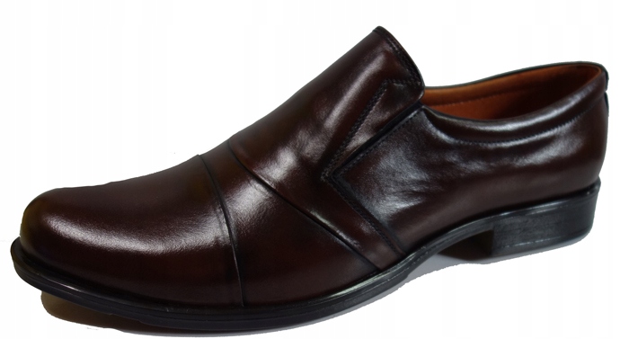 

e_s Skorzane Buty Meskie szerokie Tęgosć H cabir 4