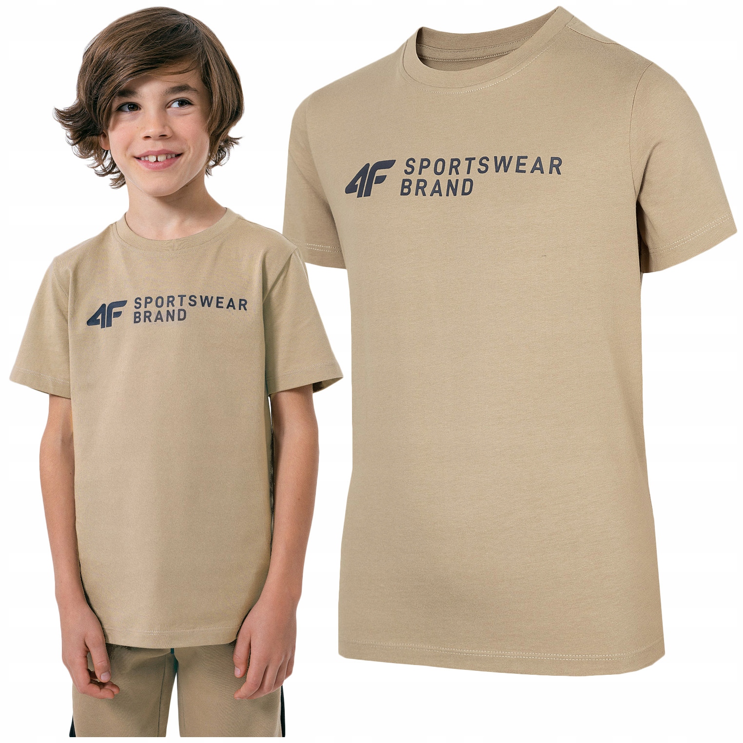 

Koszulka dziecięca T-shirt 4F junior JTSM003 152