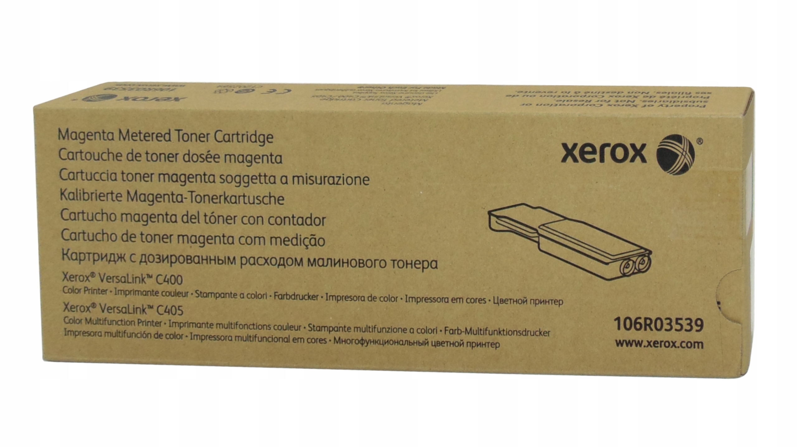 Toner Xerox 106R03539 Versalink C400 C405 Magenta