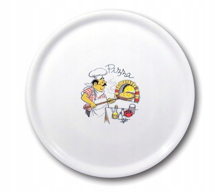

Hendi Talerz do pizzy porcelanowy dekorowany 330mm