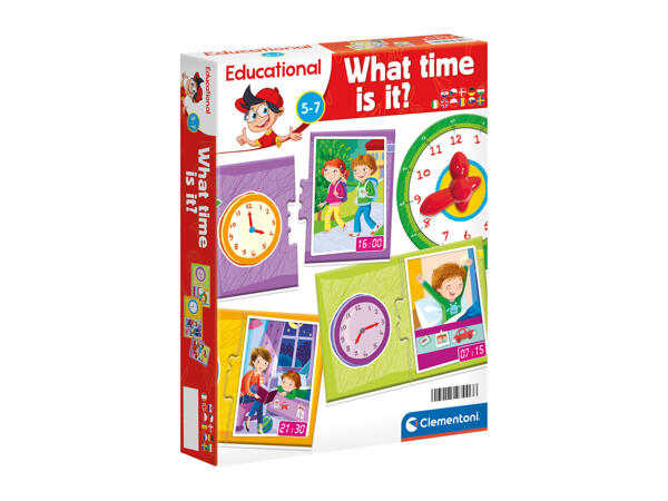 

Clementoni która godzina gra edukacyjna puzzle