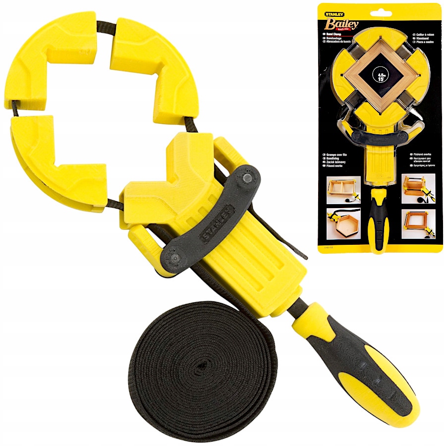 

Ścisk zacisk stolarski taśmowy 4.5m Stanley 83-100