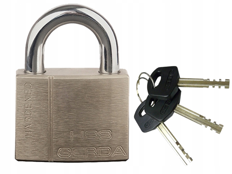 Pákový visací zámek Gerda Hss 631 Z Atest C třída 4