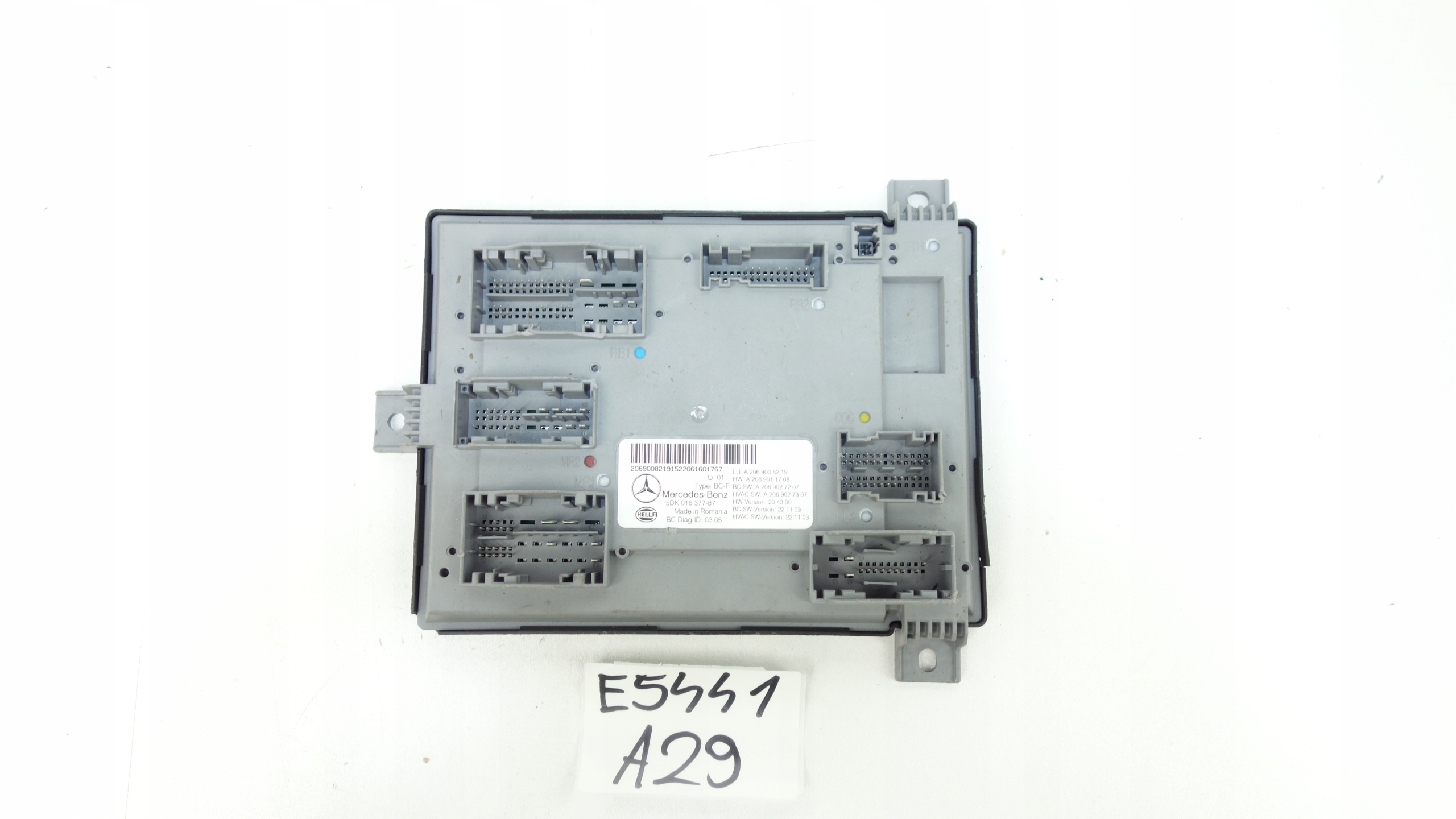 module control unit KOMFORTU SAM MERCEDES C W206 21- A2069008219