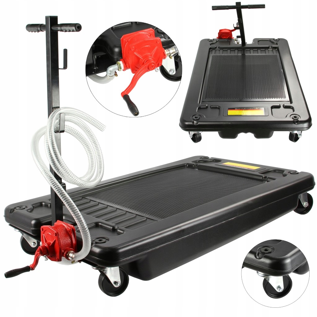 ZLEWARKA OLEJU 64L Z RĘCZNĄ POMPĄ M78318