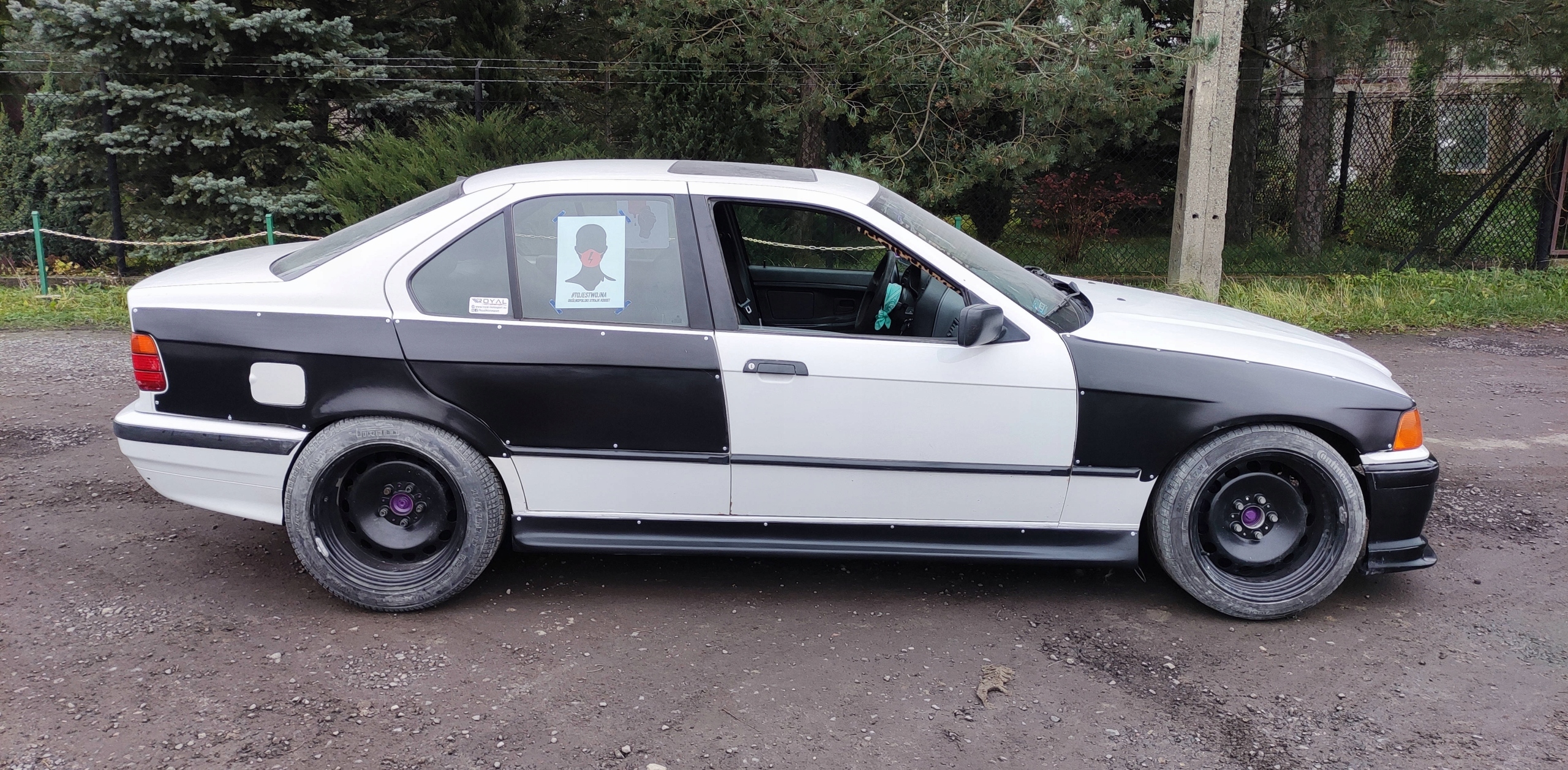 BMW 3 E36 Sedan Poszerzenia Błotników Wide Body felony Numer katalogowy części 5907512671504