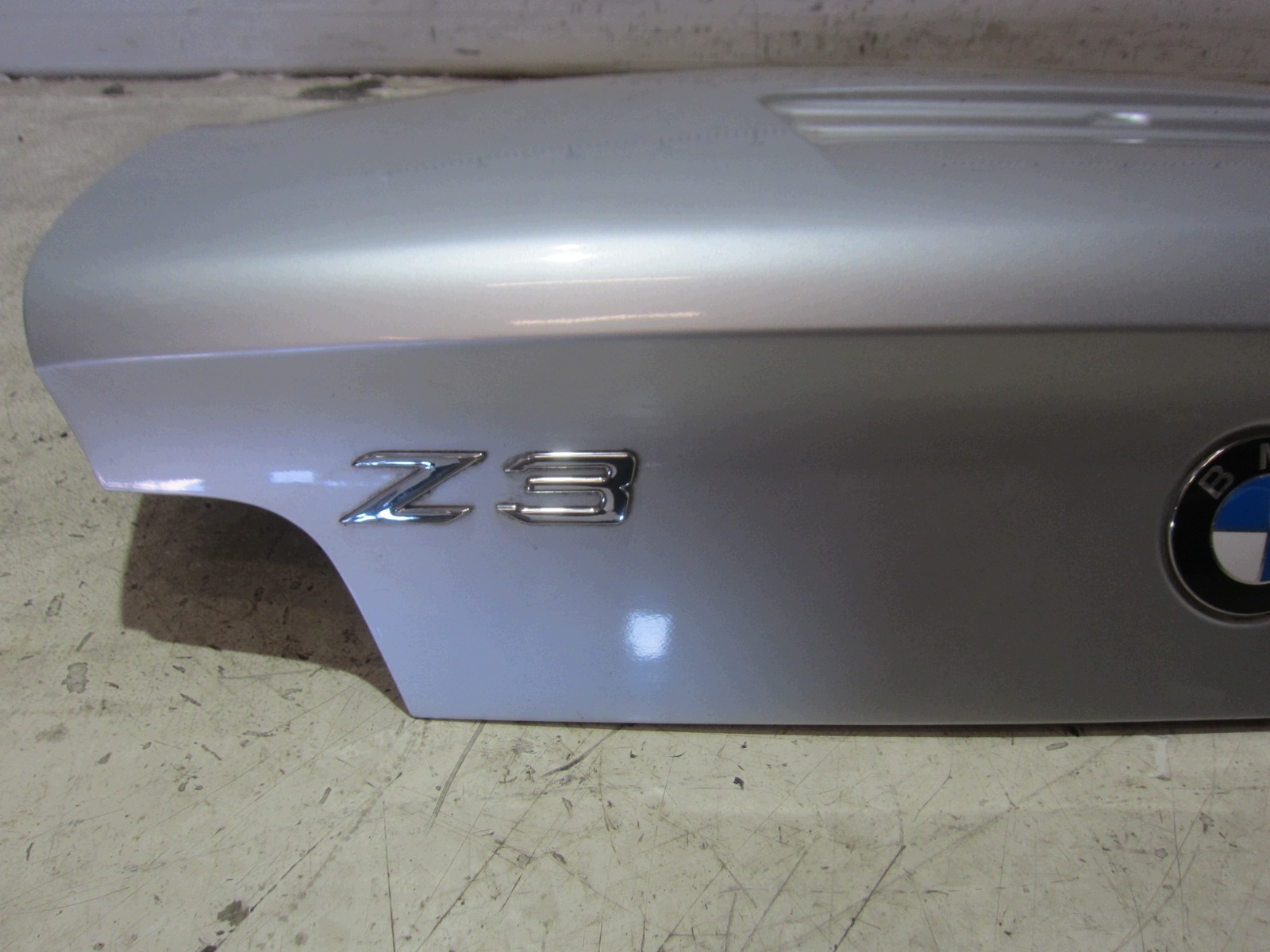 BMW Z3 E36 cover boot CABRIO boot doors 354 TITAN SILBER 0307013