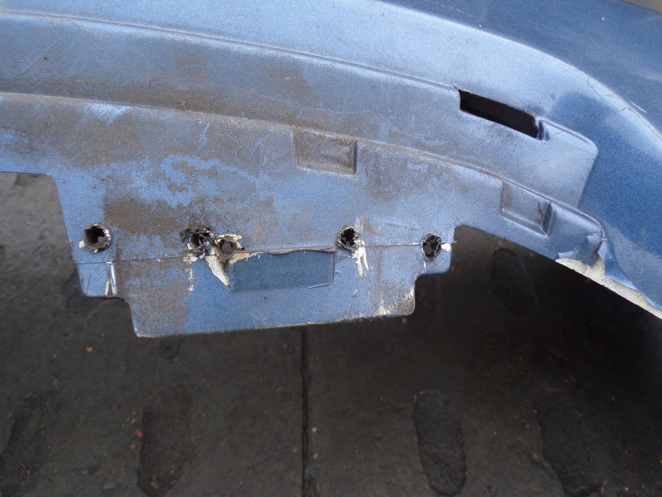 front bumper front FORD FIESTA 6 VII LIFT