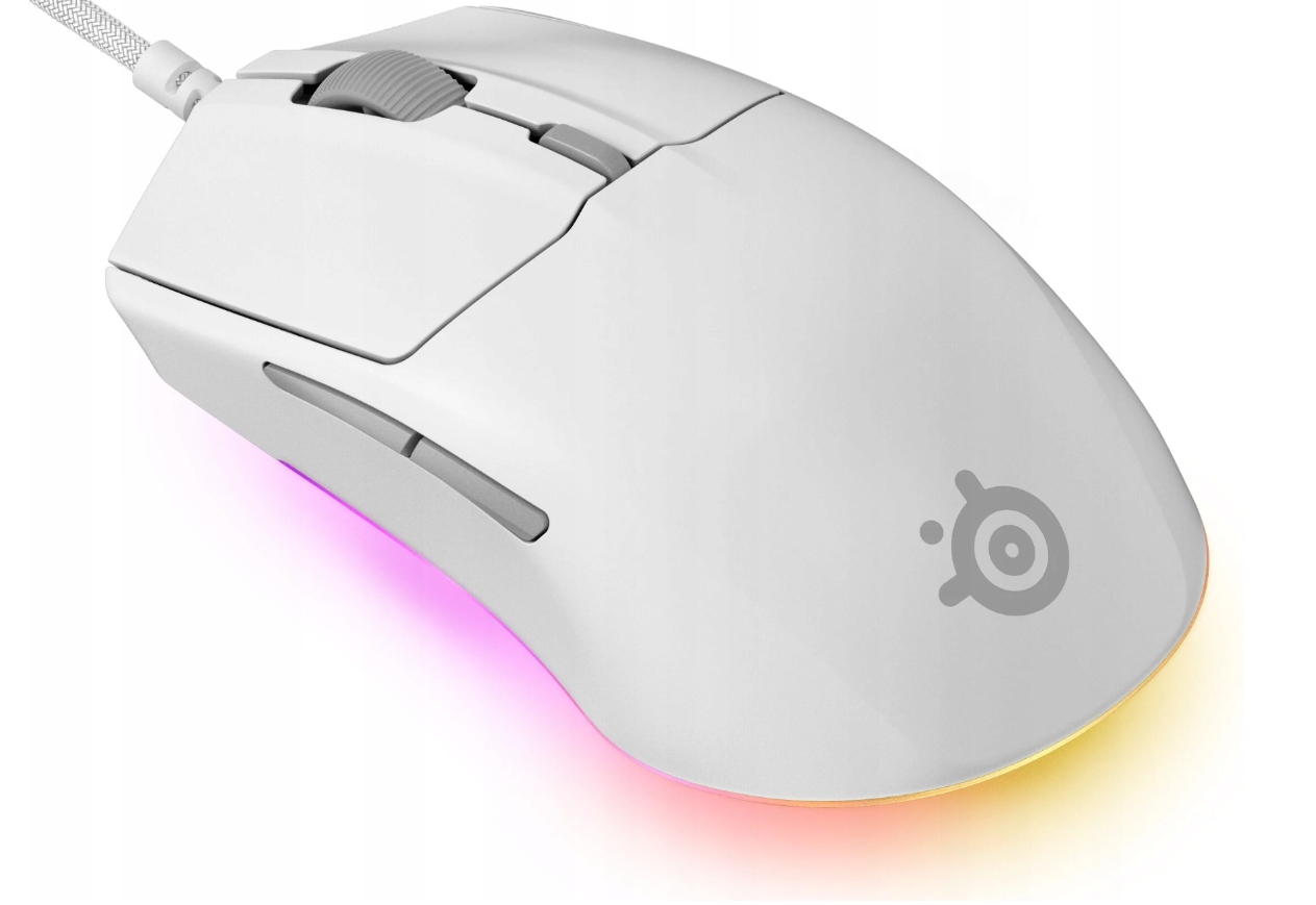 Herní Drátová Myš Steelseries Rival 3 Bílá Gen 2