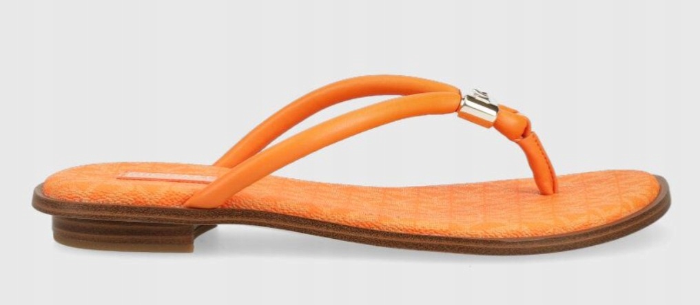 Michael Kors Dámské Žabky Oranžové 38,5 Žtm