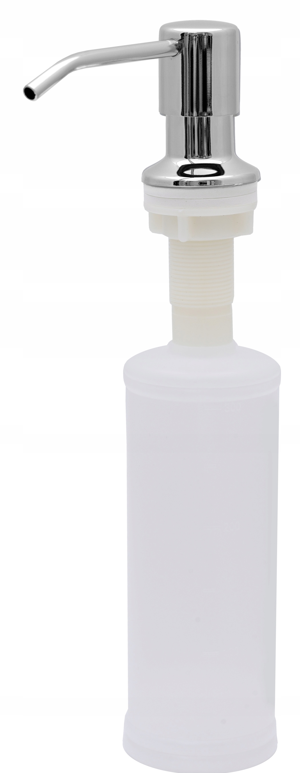 DOZOWNIK PŁYNU ZLEWU ZLEWOZMYWAKA CHROMOWANY