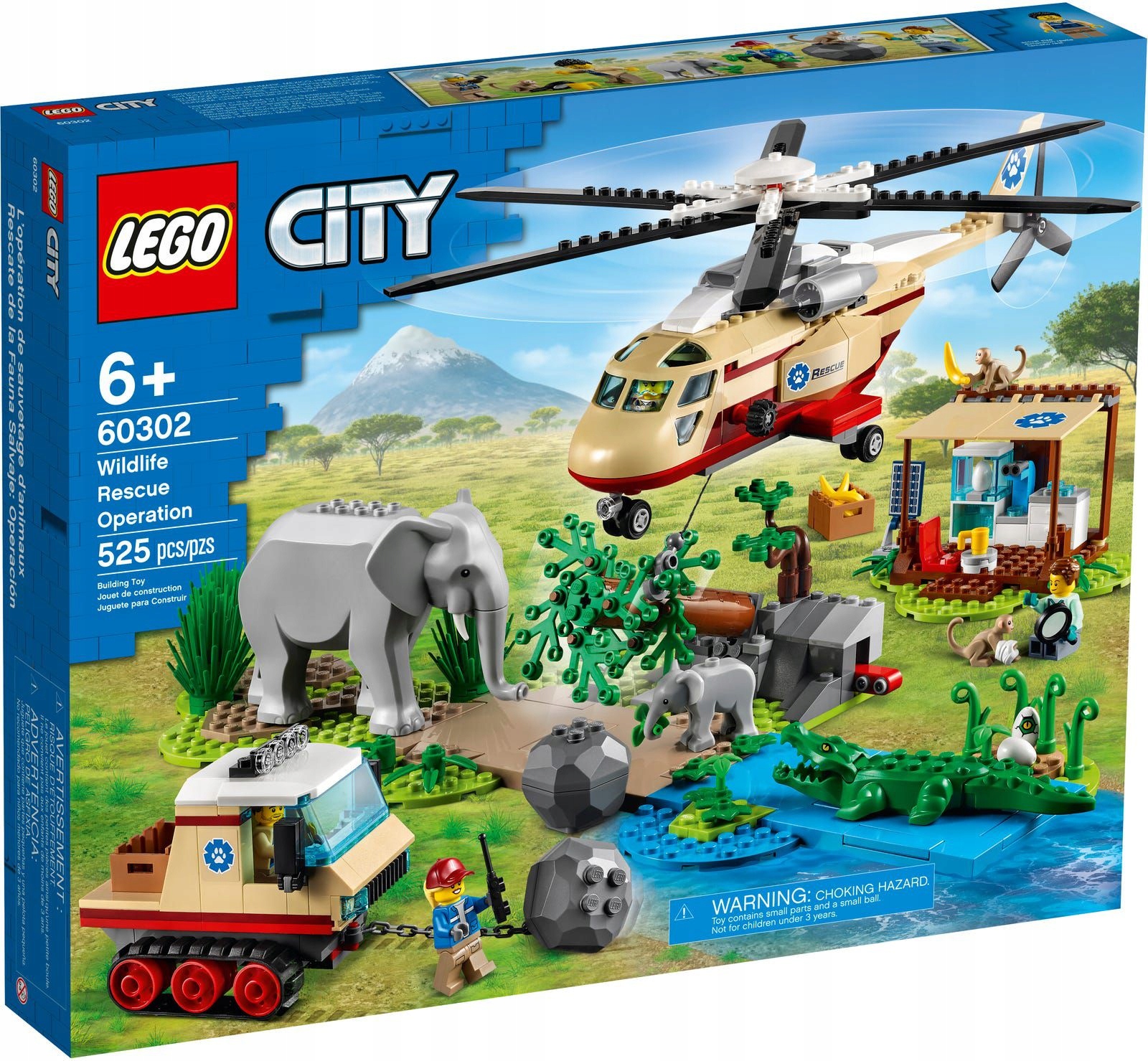 ### Lego City 60302 Na záchranu divokých zvířat