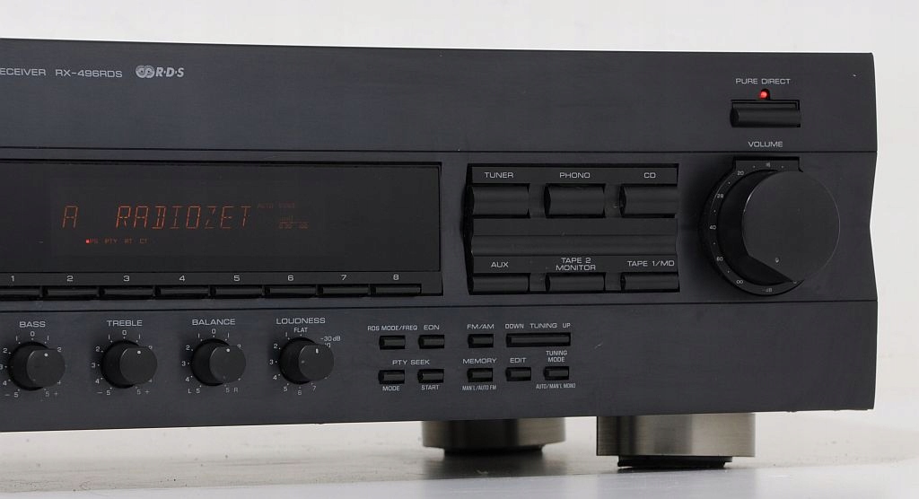 YAMAHA RX-496RDS MARKOWY AMPLITUNER STEREO RDS ! Model RX-496RDS