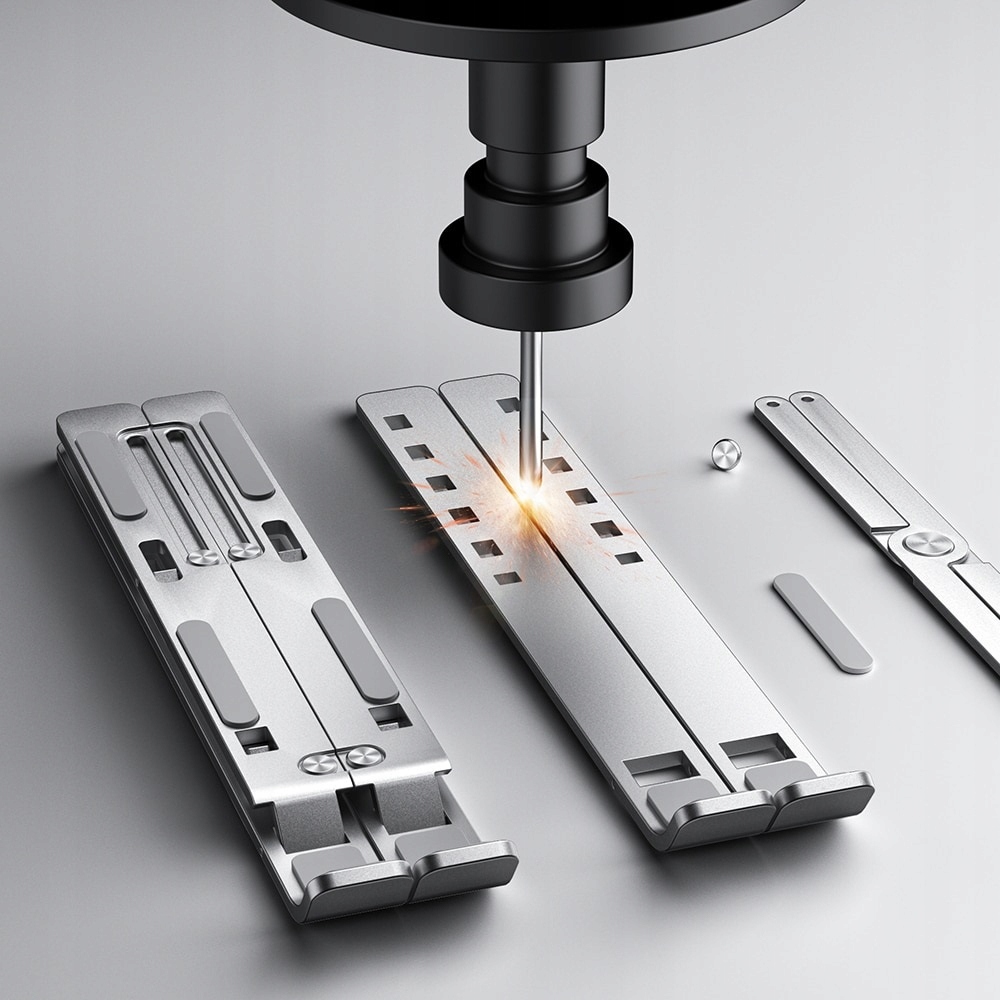 ALUMINIOWA PODSTAWKA POD LAPTOPA KSIĄŻKĘ REGULOWANA STOJAK STABILNA TRWAŁA Kod producenta PODSTAWKA POD LAPTOPA CZARNA