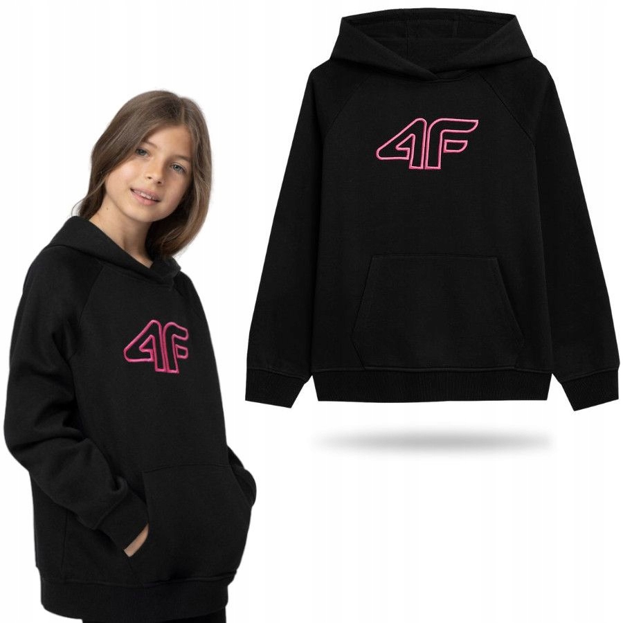 

Bluza Dziewczęca 4F Dziecięca Sportowa Dresowa