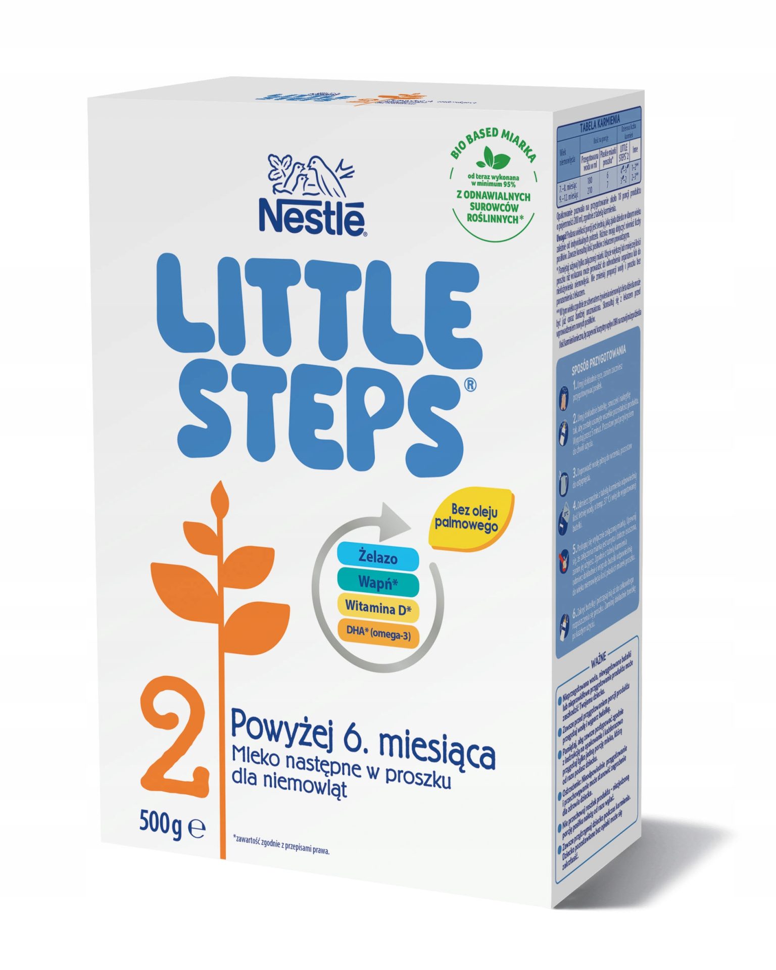 Mleko Nestle Little Steps 2 mleko następne 500g