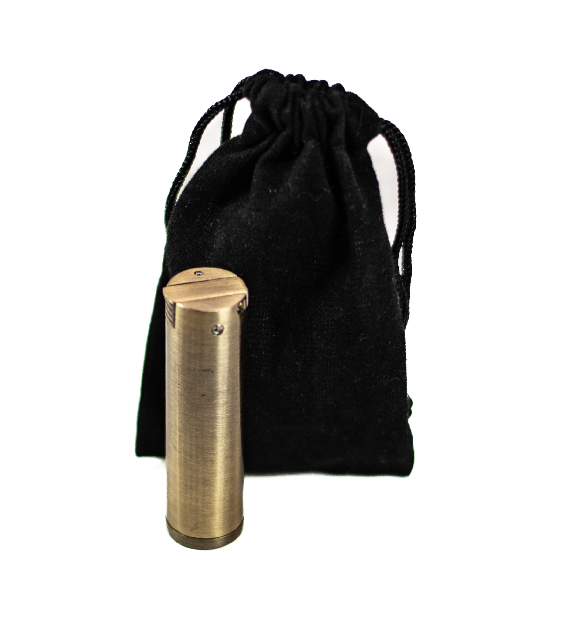 Zapalovač Retro Benzínový Plamenový Mosazný