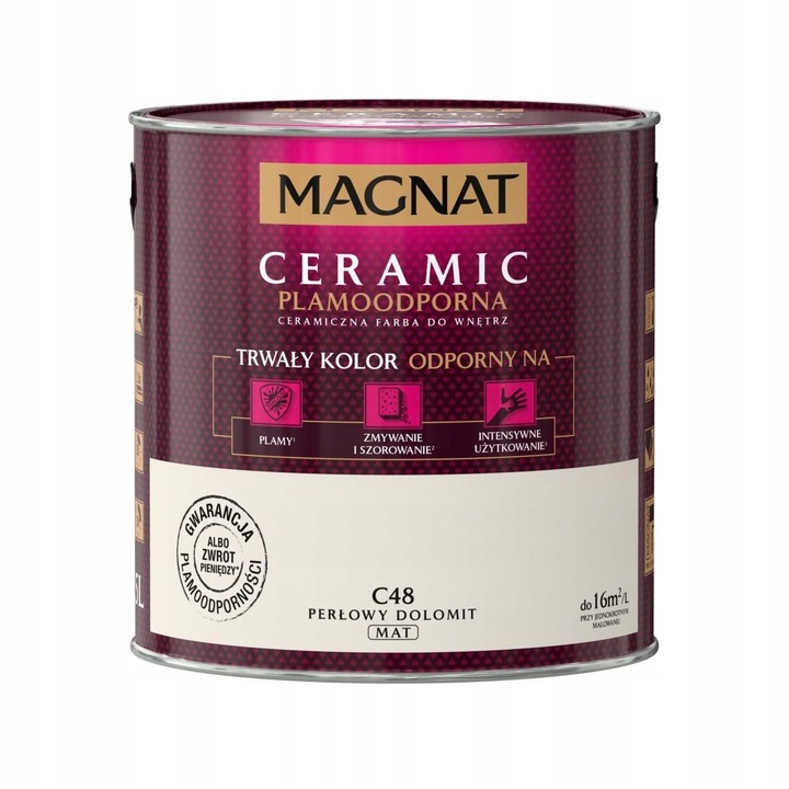 

Magnat Ceramic 2,5l Perłowy Dolomit C48